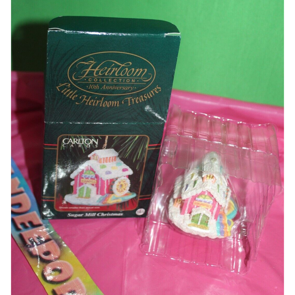 Carlton Heirloom Little Treasures Sugar Mill Christmas Holiday Ornament 144